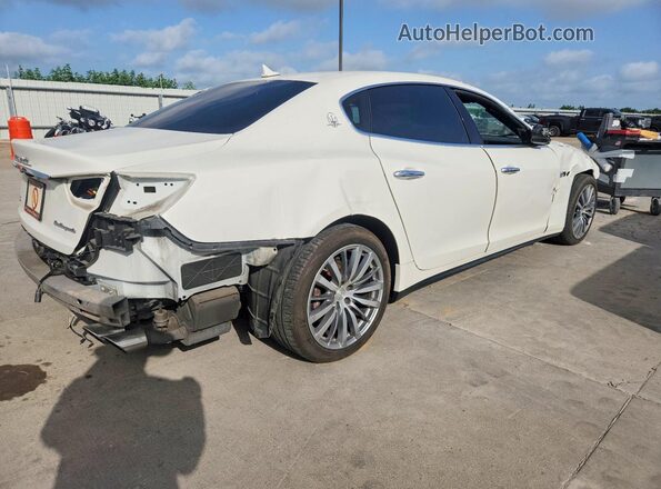 ZAM56YPAXJ1291793 2018 MASERATI QUATTROPOR White Հետևի աջ