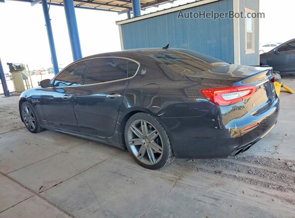 ZAM56YPL1J1259865 2018 MASERATI QUATTROPOR Black Հետևի ձախ