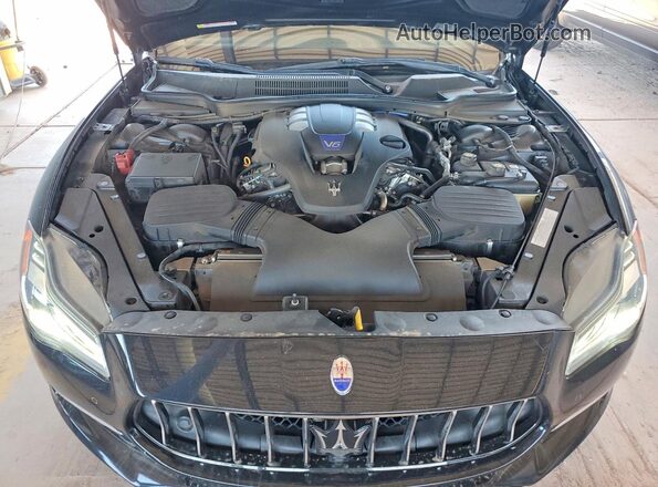 ZAM56YPL1J1259865 2018 MASERATI QUATTROPOR Black Սալոնի հետևի տեսք