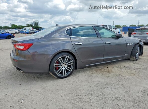 ZAM56YPL4J1281259 2018 MASERATI QUATTROPOR Gray Rear right
