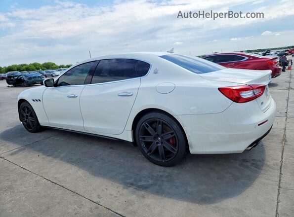 ZAM56YRA0K1314707 2019 MASERATI QUATTROPOR White Trasero izquierdo