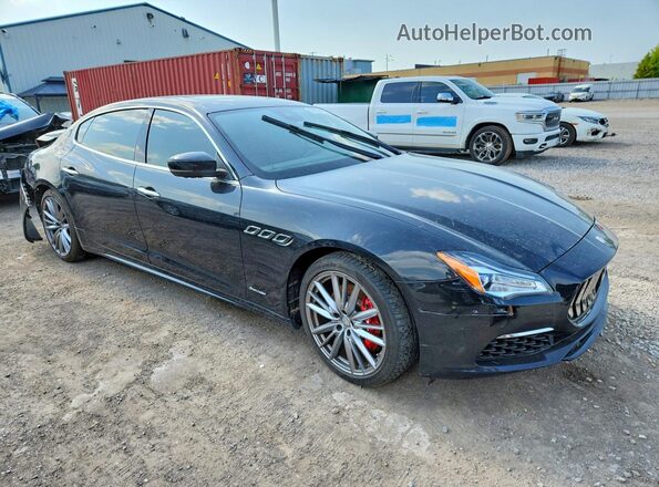 ZAM56YRL5K1322254 2019 MASERATI QUATTROPOR Black Delantero derecho