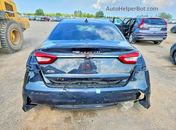 ZAM56YRL5K1322254 2019 MASERATI QUATTROPOR Black Vista trasera