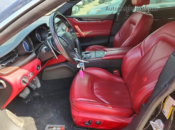 ZAM56YRL5K1322254 2019 MASERATI QUATTROPOR Black Vista interior delantera