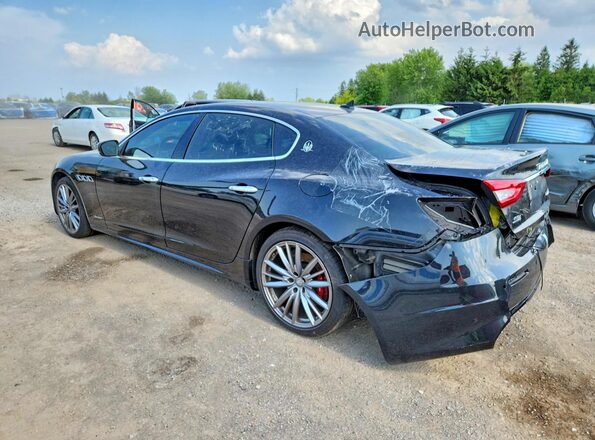 ZAM56YRL5K1322254 2019 MASERATI QUATTROPOR Black Trasero izquierdo