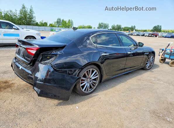 ZAM56YRL5K1322254 2019 MASERATI QUATTROPOR Black Trasero derecho