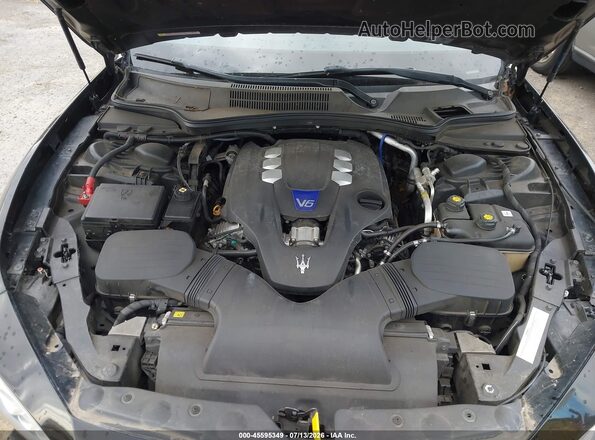 ZAM57RSA1H1240851 2017 MASERATI GHIBLI Черный Вид сзади
