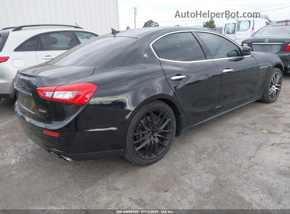 ZAM57RSA1H1240851 2017 MASERATI GHIBLI Черный Задняя правая четверть