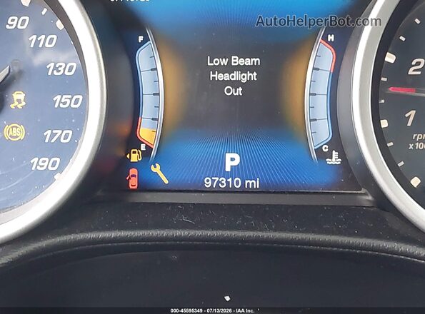 ZAM57RSA1H1240851 2017 MASERATI GHIBLI Черный 