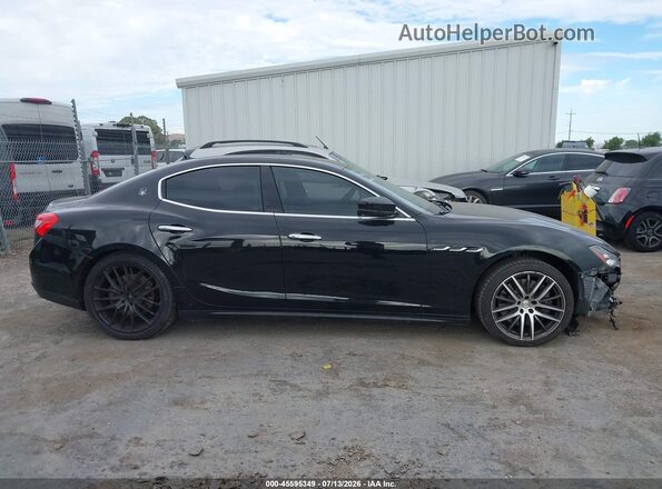 ZAM57RSA1H1240851 2017 MASERATI GHIBLI Черный Вид задней части салона