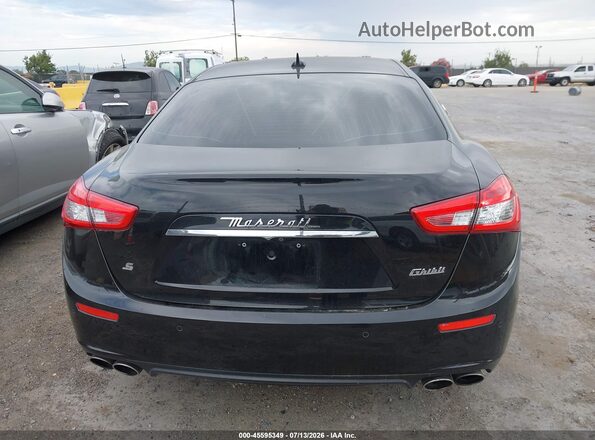 ZAM57RSA1H1240851 2017 MASERATI GHIBLI Черный 