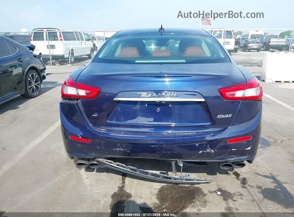 ZAM57RSA1H1252529 2017 MASERATI GHIBLI Dark Blue 