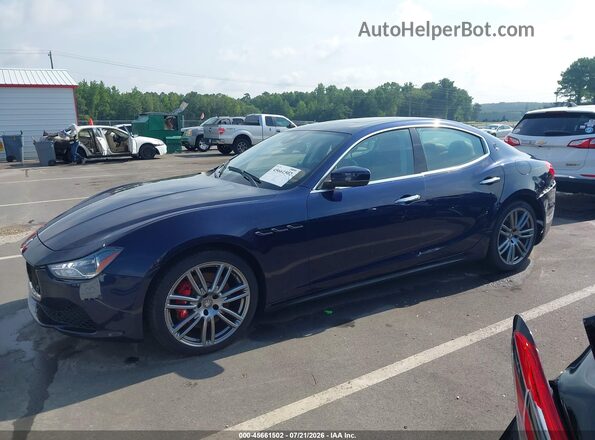 ZAM57RSA1H1252529 2017 MASERATI GHIBLI Dark Blue 