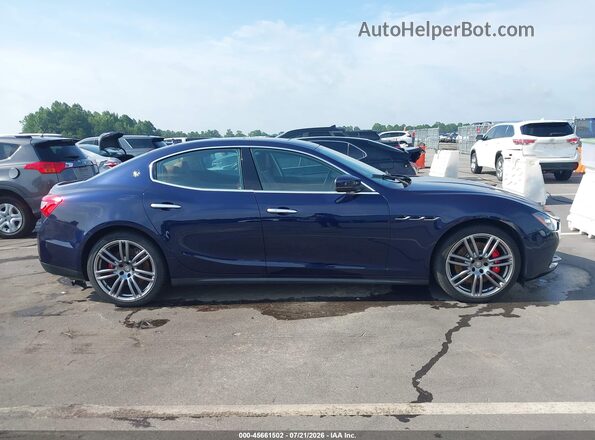 ZAM57RSA1H1252529 2017 MASERATI GHIBLI Dark Blue 360 interior view