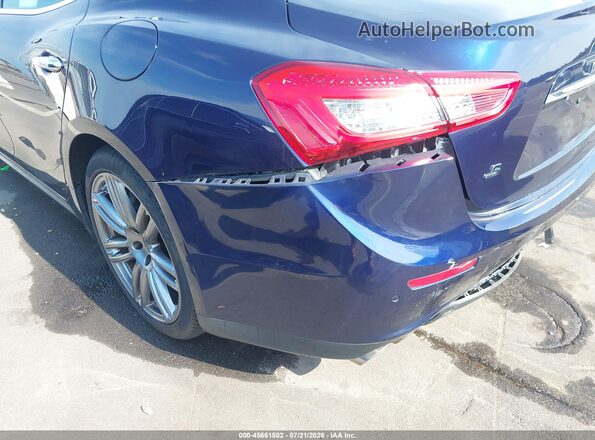 ZAM57RSA1H1252529 2017 MASERATI GHIBLI Dark Blue 