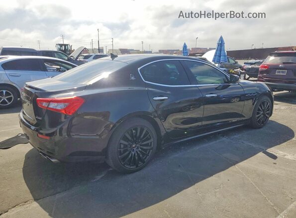 ZAM57RSA7G1187524 2016 MASERATI GHIBLI Black Rear right