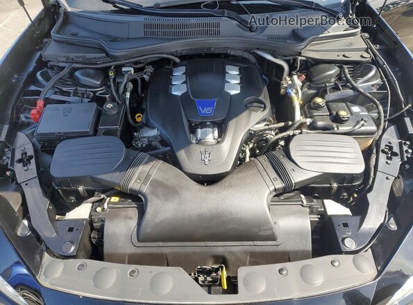 ZAM57RSA7G1187524 2016 MASERATI GHIBLI Black Rear interior view