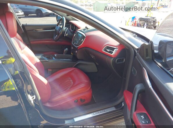 ZAM57RSA7G1191749 2016 MASERATI GHIBLI Black Vista interior delantera