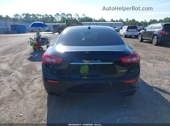 ZAM57RSA7G1191749 2016 MASERATI GHIBLI Black 