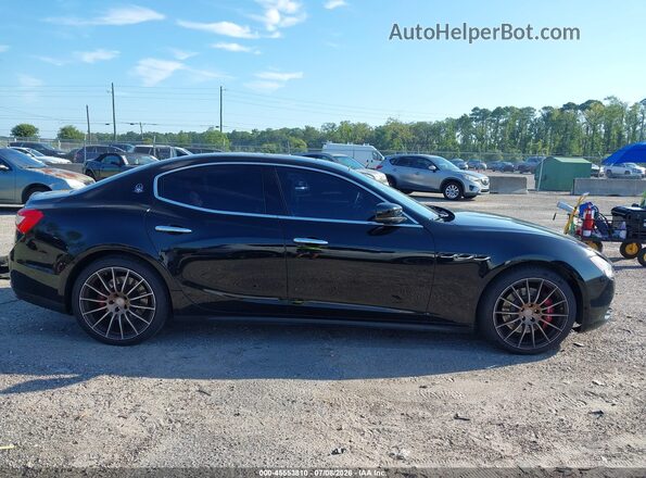 ZAM57RSA7G1191749 2016 MASERATI GHIBLI Black Vista interior trasera