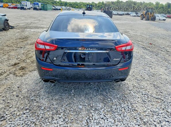 ZAM57RSS1H1249851 2017 MASERATI GHIBLI Черный Вид сзади