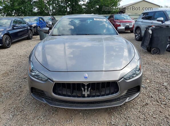 ZAM57RTA6G1181115 2016 MASERATI GHIBLI Gray Vista frontal
