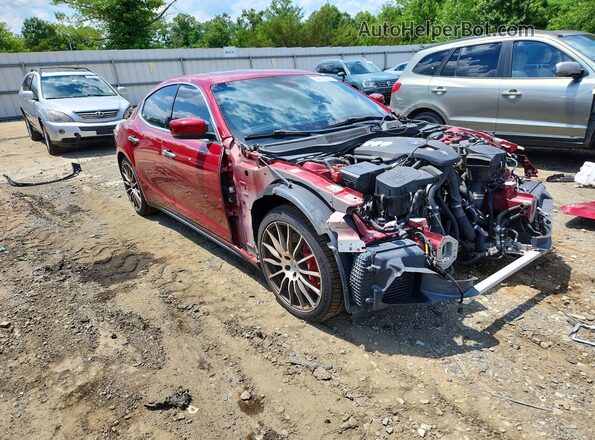 ZAM57RTAXG1185300 2016 MASERATI GHIBLI Red Առջևի աջ