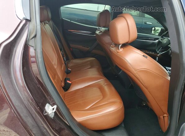 ZAM57XSA0G1173811 2016 MASERATI GHIBLI Maroon Հետևի նստատեղերի տեսք