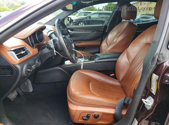ZAM57XSA0G1173811 2016 MASERATI GHIBLI Maroon Սալոնի դիմացի տեսք