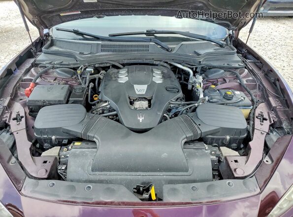 ZAM57XSA0G1173811 2016 MASERATI GHIBLI Maroon Սալոնի հետևի տեսք