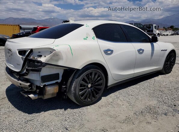 ZAM57XSA2G1167816 2016 MASERATI GHIBLI Белый Задняя правая четверть