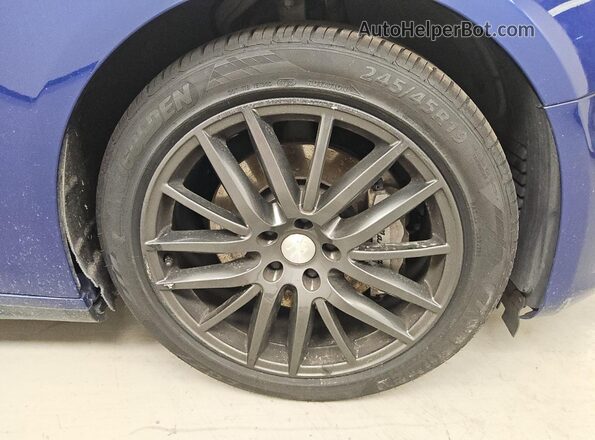 ZAM57XSA3H1242332 2017 MASERATI GHIBLI Синий 