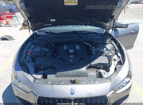 ZAM57XSA4G1167039 2016 MASERATI GHIBLI Gray Rear view