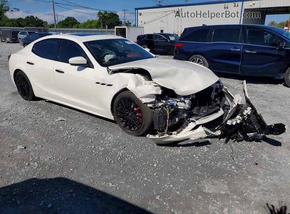 ZAM57XSA4N1390713 2022 MASERATI GHIBLI White Delantero derecho
