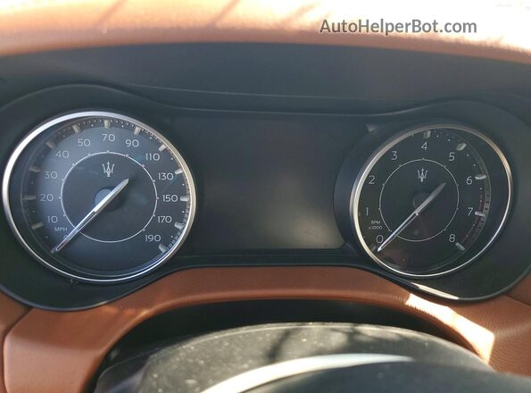 ZAM57XSA4N1390713 2022 MASERATI GHIBLI White Vista del cuadro de instrumentos