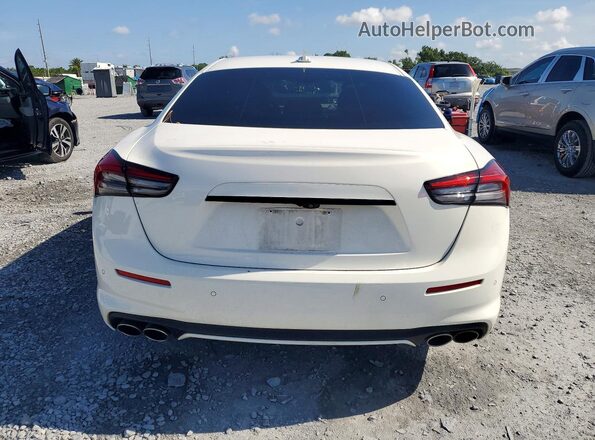 ZAM57XSA4N1390713 2022 MASERATI GHIBLI White Vista trasera