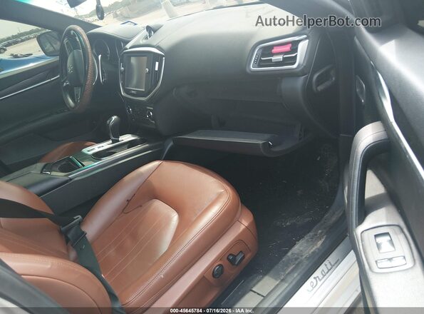 ZAM57XSA6G1173778 2016 MASERATI GHIBLI Кремовый Вид салона спереди