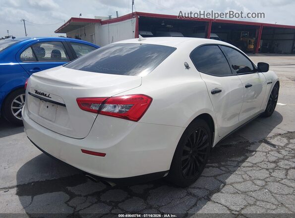 ZAM57XSA6G1173778 2016 MASERATI GHIBLI Кремовый Задняя правая четверть