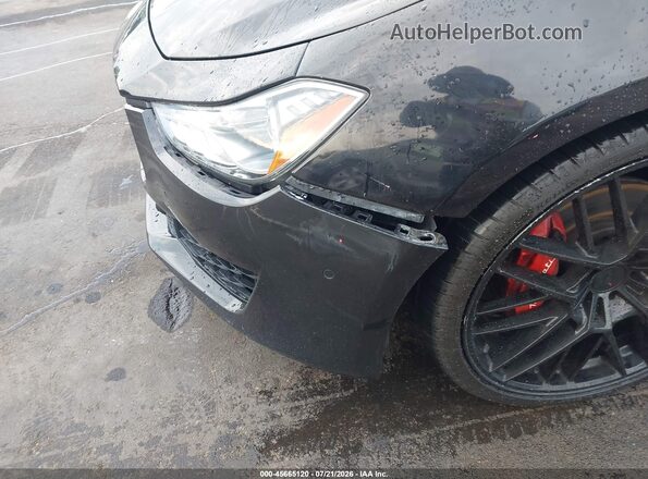 ZAM57XSA6J1300374 2018 MASERATI GHIBLI Черный 