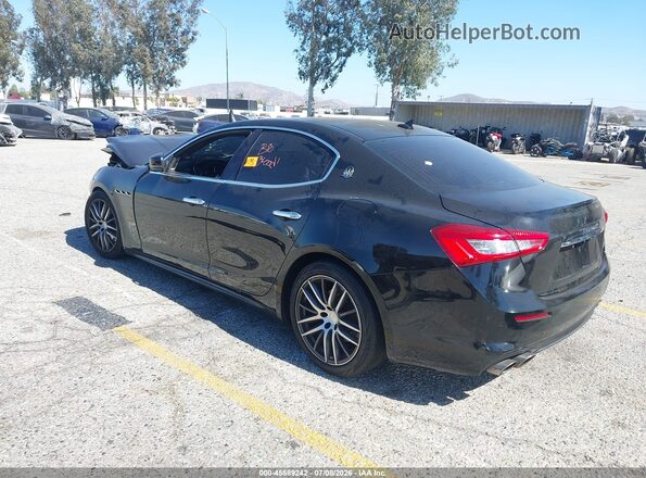 ZAM57XSA9K1310088 2019 MASERATI GHIBLI Black Tył lewy