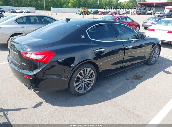 ZAM57XSAXH1242750 2017 MASERATI GHIBLI Black Rear right