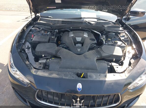 ZAM57XSAXH1242750 2017 MASERATI GHIBLI Black Rear view