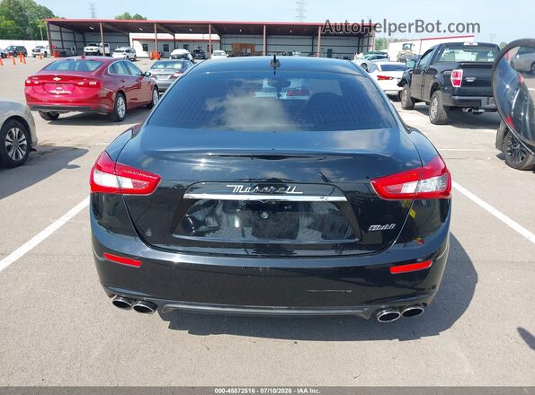 ZAM57XSAXH1242750 2017 MASERATI GHIBLI Black 