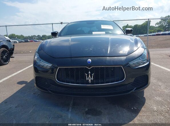 ZAM57XSAXH1242750 2017 MASERATI GHIBLI Black 