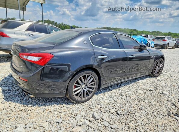 ZAM57XSL4H1257181 2017 MASERATI GHIBLI Черный Задняя правая четверть