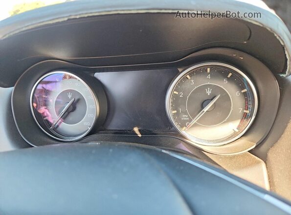 ZAM57XSL4M1362779 2021 MASERATI GHIBLI Black Vista del cuadro de instrumentos