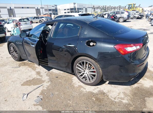 ZAM57XSL9J1284771 2018 MASERATI GHIBLI Black Widok z przodu