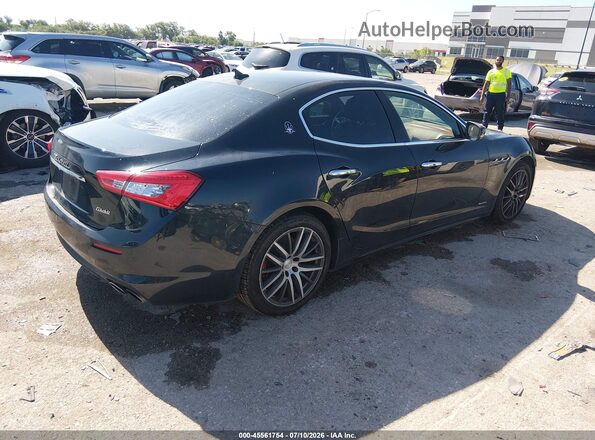ZAM57XSL9J1284771 2018 MASERATI GHIBLI Black Tył prawy