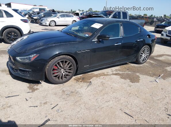 ZAM57XSL9J1284771 2018 MASERATI GHIBLI Black Przód lewy