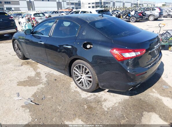 ZAM57XSL9J1284771 2018 MASERATI GHIBLI Black Tył lewy